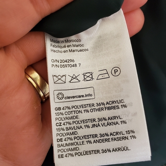 H&M Multi Textured Weave Coat - Picture 13 of 14